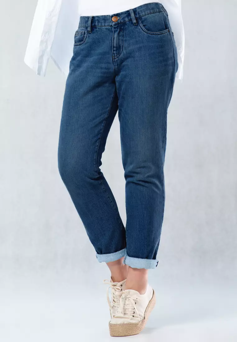 C2 Vanion Navy Jeans Boyfriend