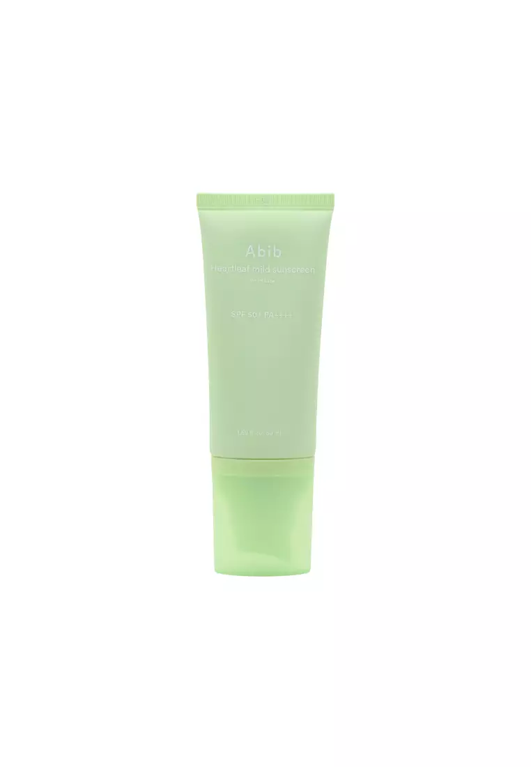 ABIB Heartleaf Mild Sunscreen Relief Tube SPF50+PA++++ (50ml)50ml