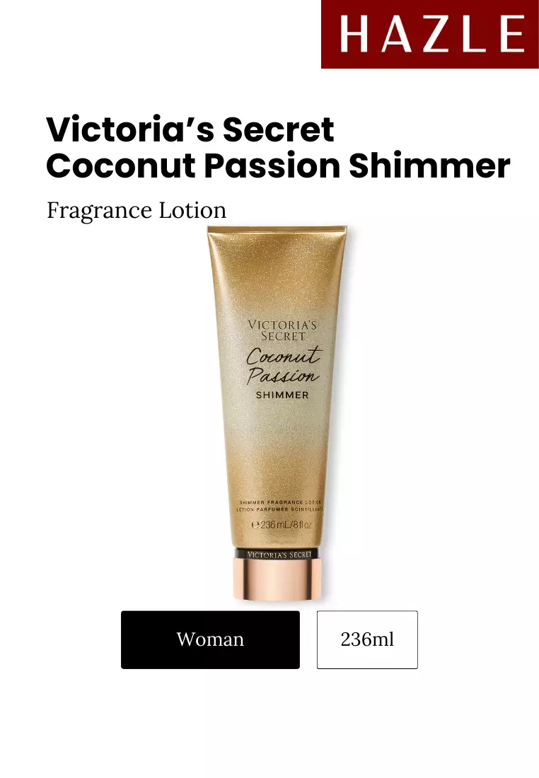 Victoria Secret Body Lotion Coconut Passion Shimmer Woman Fragrance 236 ml