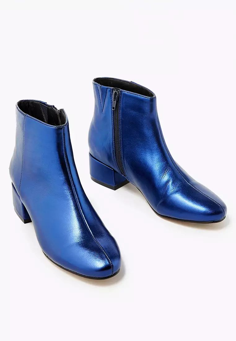 Marks and 2025 spencer blue boots