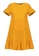ZALORA BASICS yellow Round Neck Babydoll Dress 522E2AA7514552GS_5