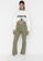 Trendyol green Slit Detailed High Waist Bootcut Jeans FABB9AA84579F3GS_5