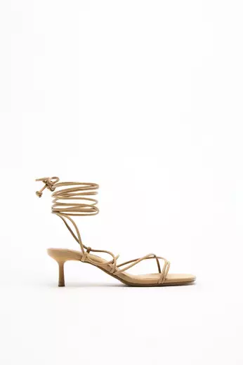 ZARA Strappy Sandals 2025 | Buy ZARA Online | ZALORA Hong Kong