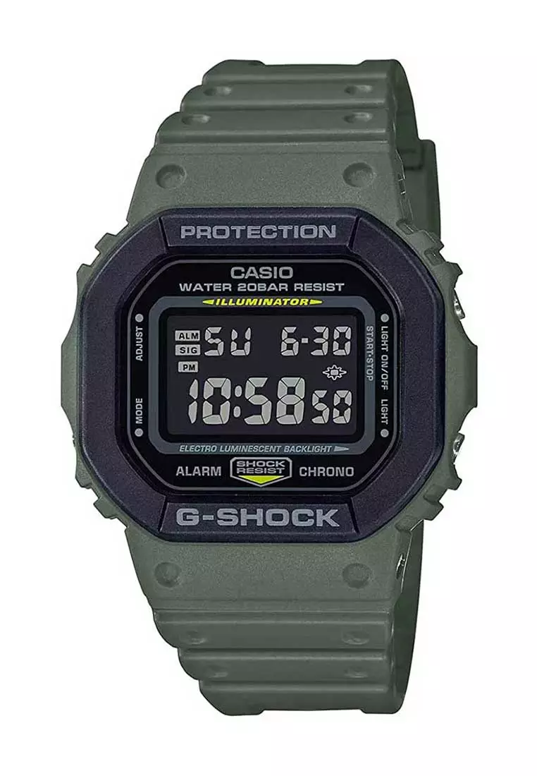 Jual G-shock Casio G-SHOCK Jam Tangan Pria Green Black Resin