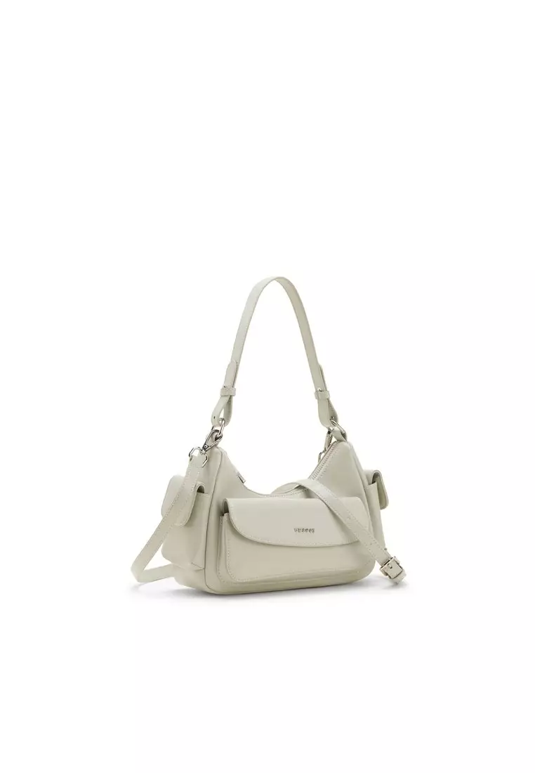 Tracey Glossy Pockets 2-Way Bag