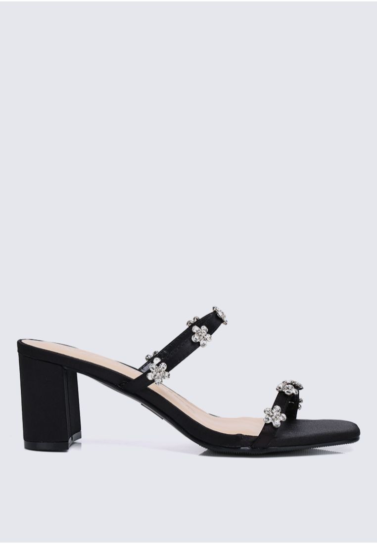 My Ballerine Kinley Comfy Heels In Black