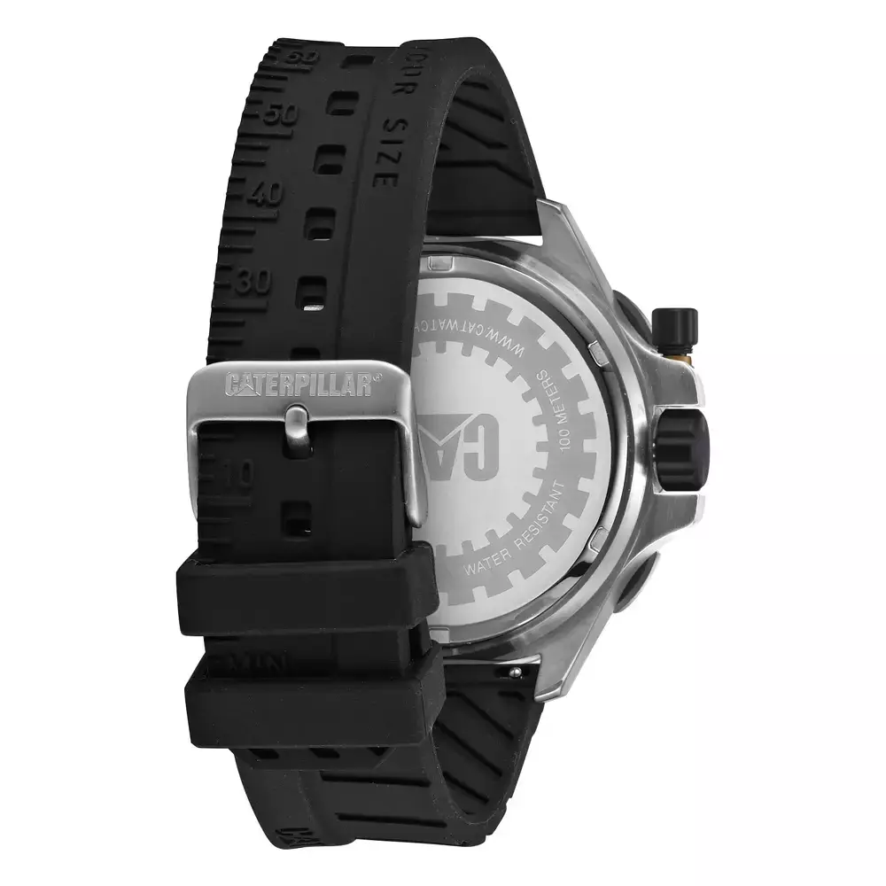 Caterpillar Automatic Men AN.148.21.132 Silicone Black