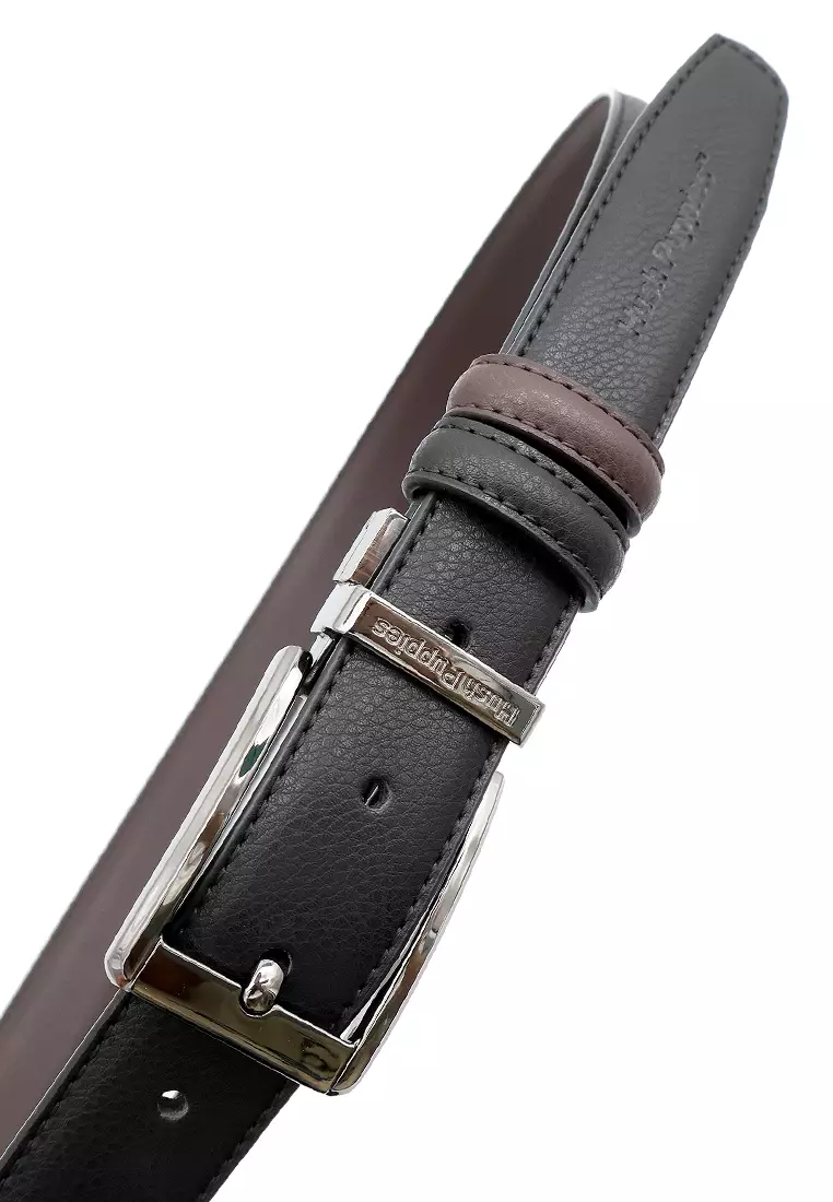 Emanuel Pin Clip Reversible Men's Belt