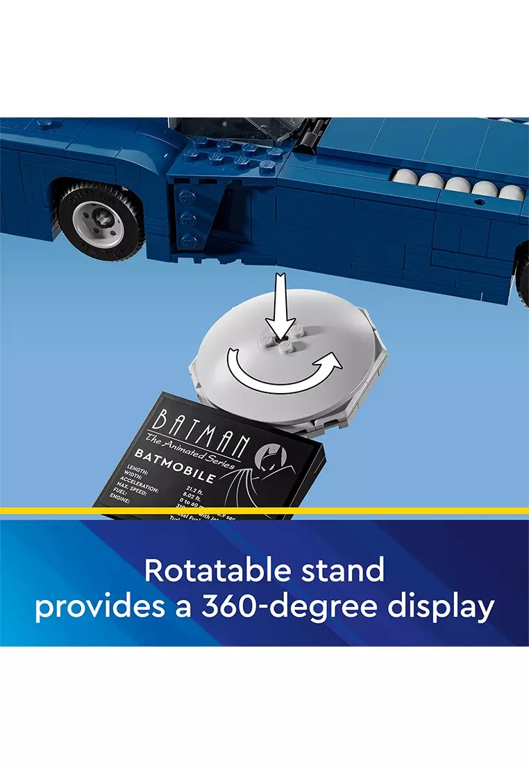 Super Heroes 76274 Batman™ with the Batmobile™ vs. Harley Quinn™ and Mr. Freeze™, Age 8+, Building Blocks, 2024 (435pcs)