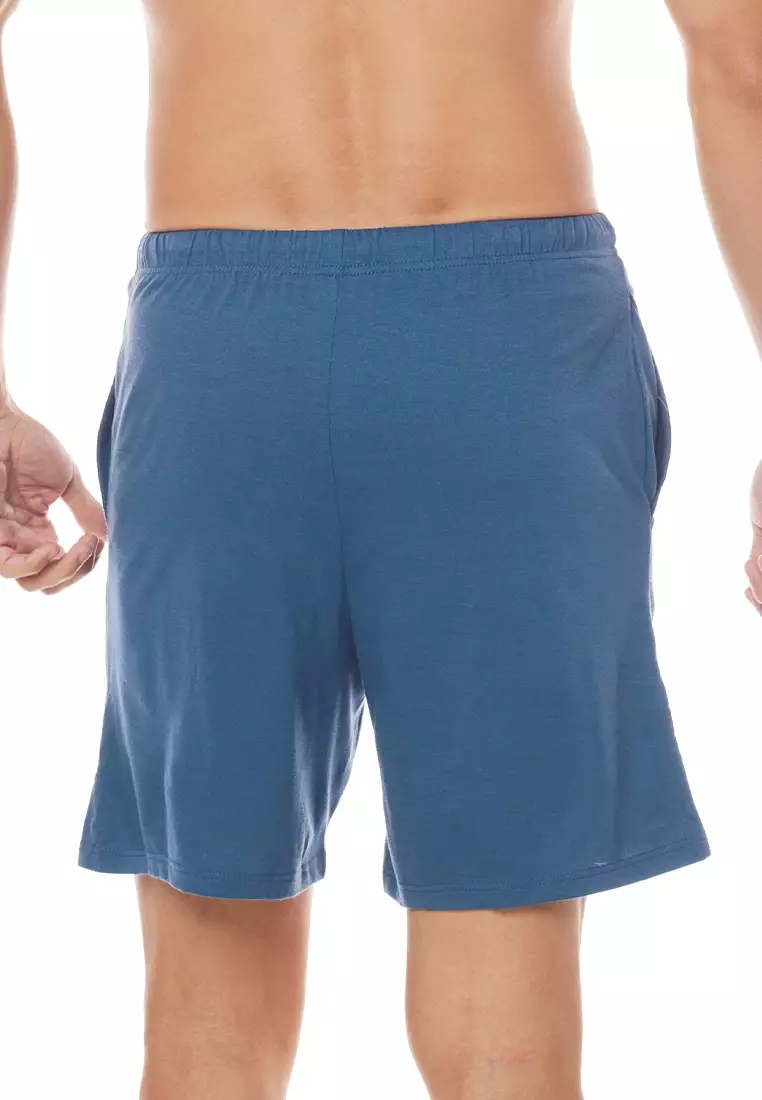  Premium Cotton Casual Drawstring Shorts with Pocket Hagen - Denim (SinglePack)