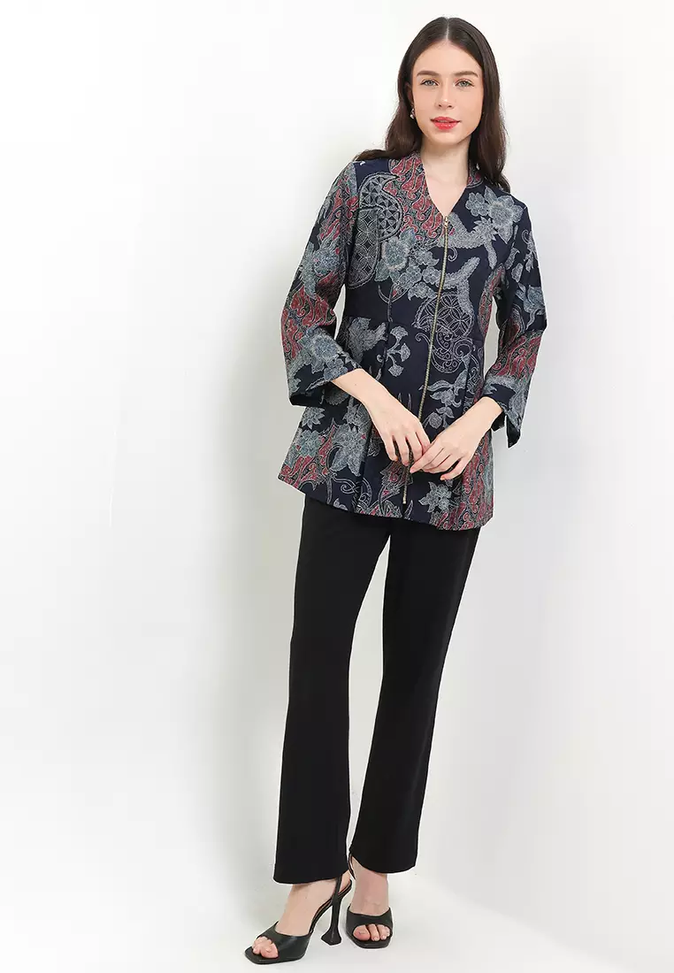Blouse Batik Parang Kembang