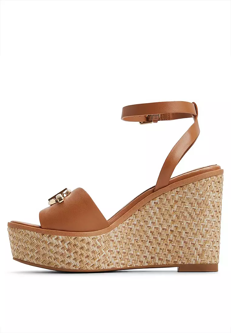 Ybylin Ankle Strap Wedge Sandals
