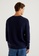 United Colors of Benetton blue Sweater in recycled wool blend 7C85AAA7C42B55GS_2