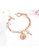Air Jewellery gold Luxurious Meilani Cross Bracelet In Rose Gold 0BA9AAC36BCDD1GS_3