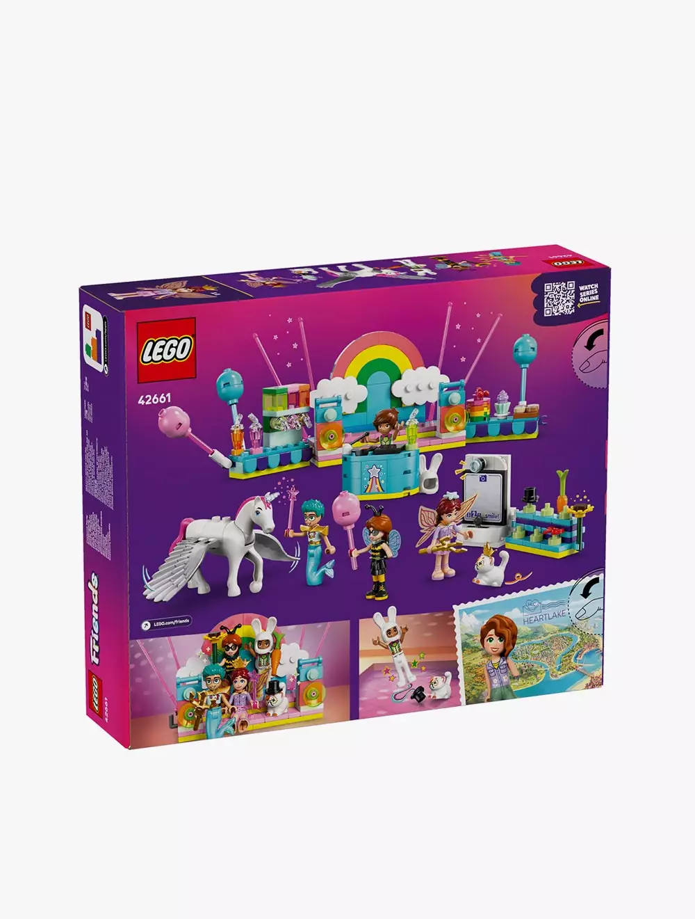 LEGO® FRIENDS Costume Party with Unicorn & Fairy - 42661