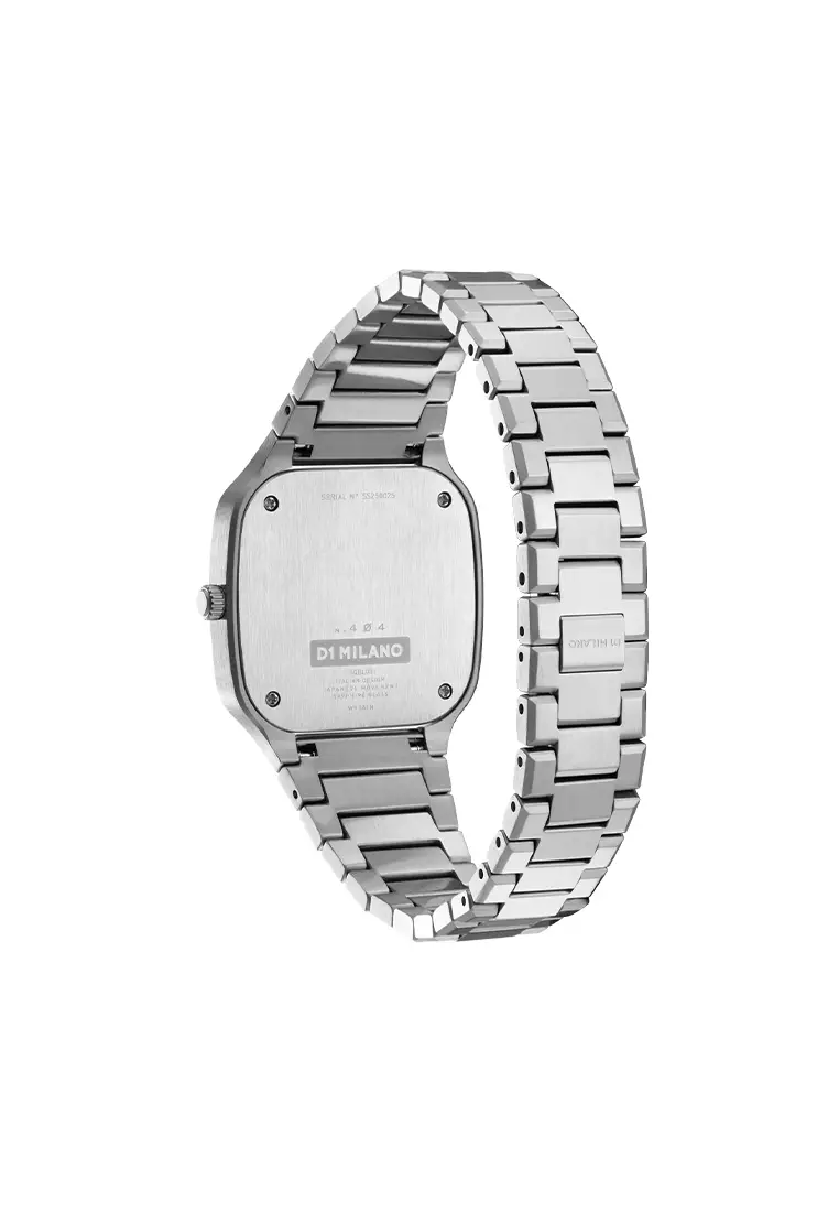 Disco Grey Square Bracelet Watch, 32 mm
