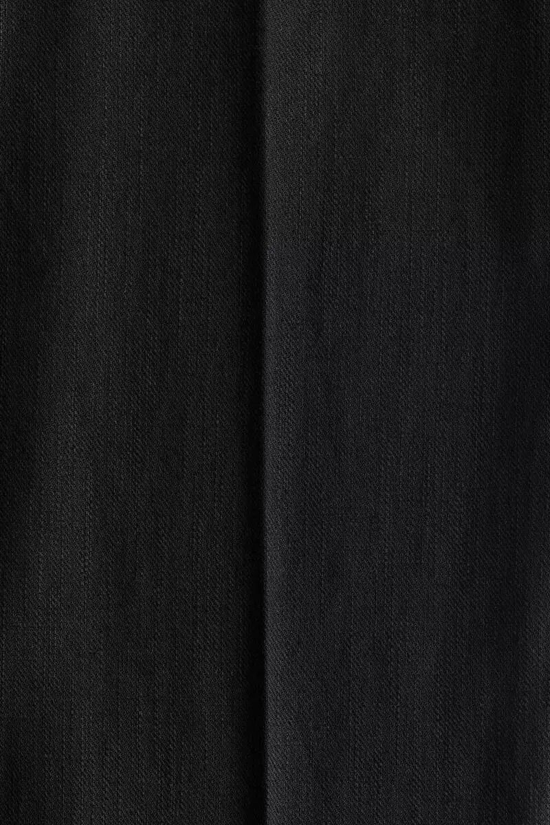 Linen-blend tailored trousers