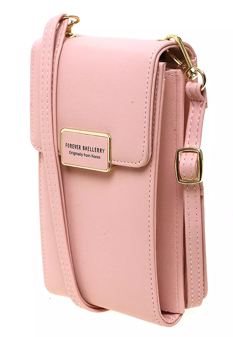 Sling Bag Tas Selempang Wanita Dompet Handphone Material Kulit Leather ORIGINAL