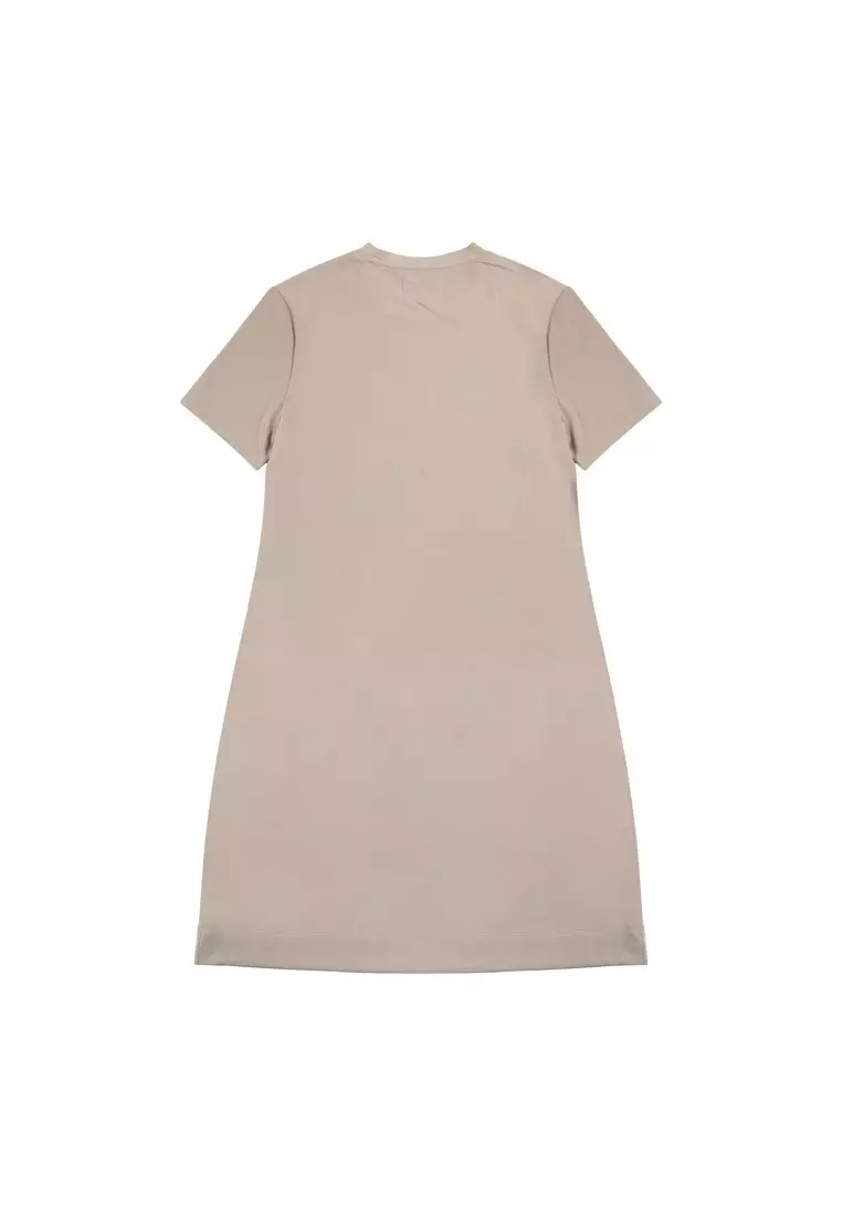 3Second Women's A Line Midi Dress Short Sleeve Loose Fit Viera HP-C010426