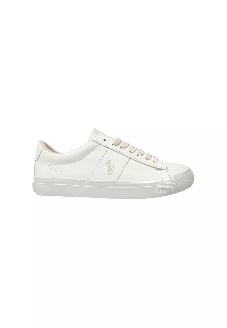 Discount on Polo Ralph Lauren  shoes - SKU: Sayer- White & Pink
