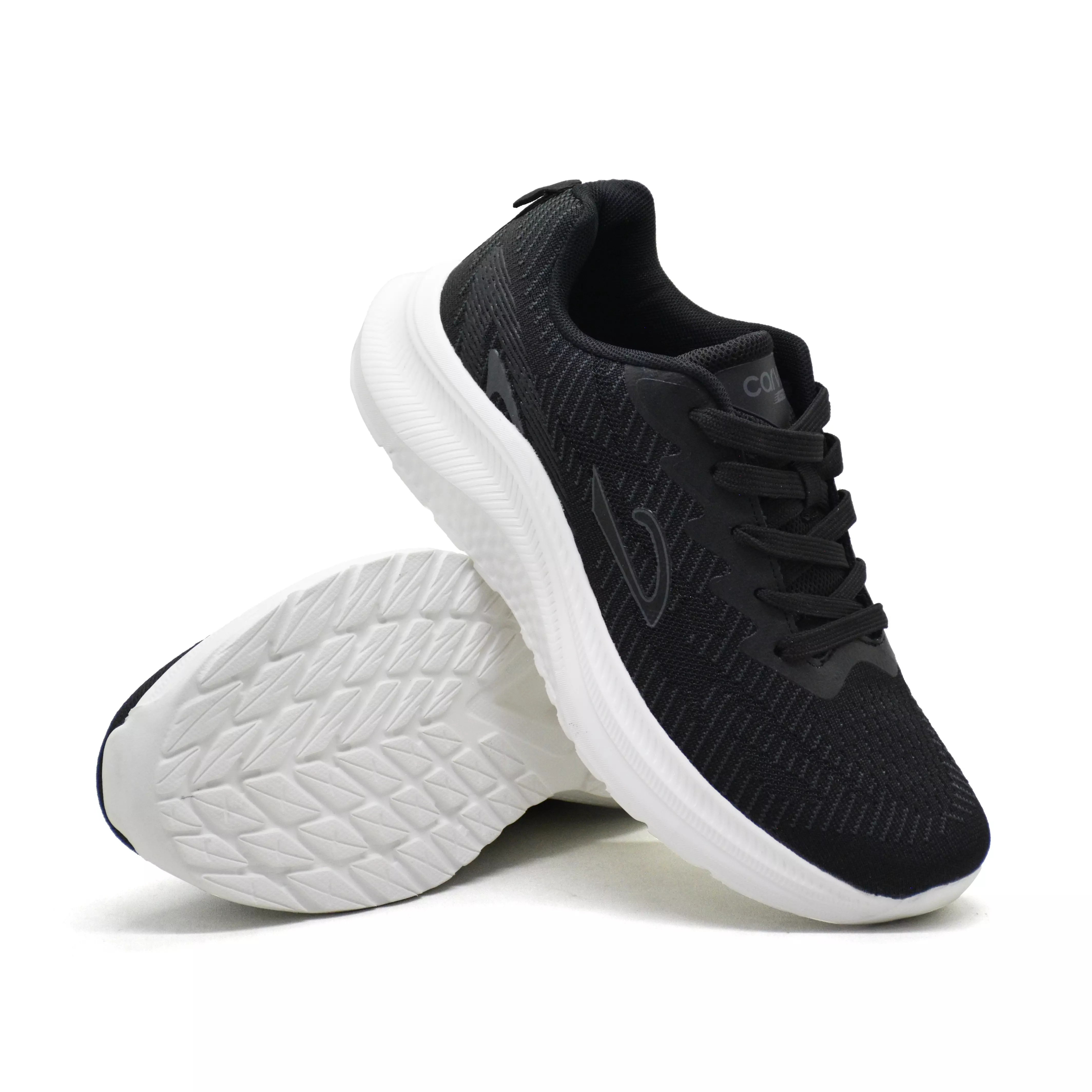 Carvil Sepatu Pria Ramond-SM Black/White