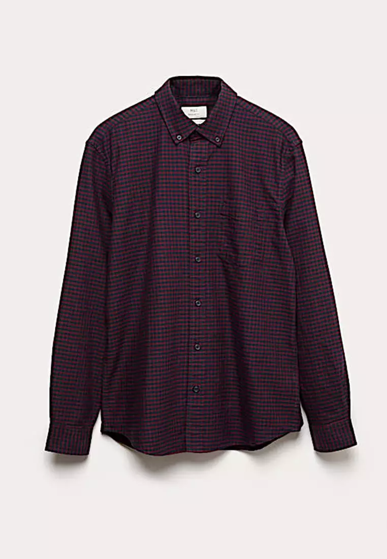 Ultimate Pure Cotton Check Oxford Shirt