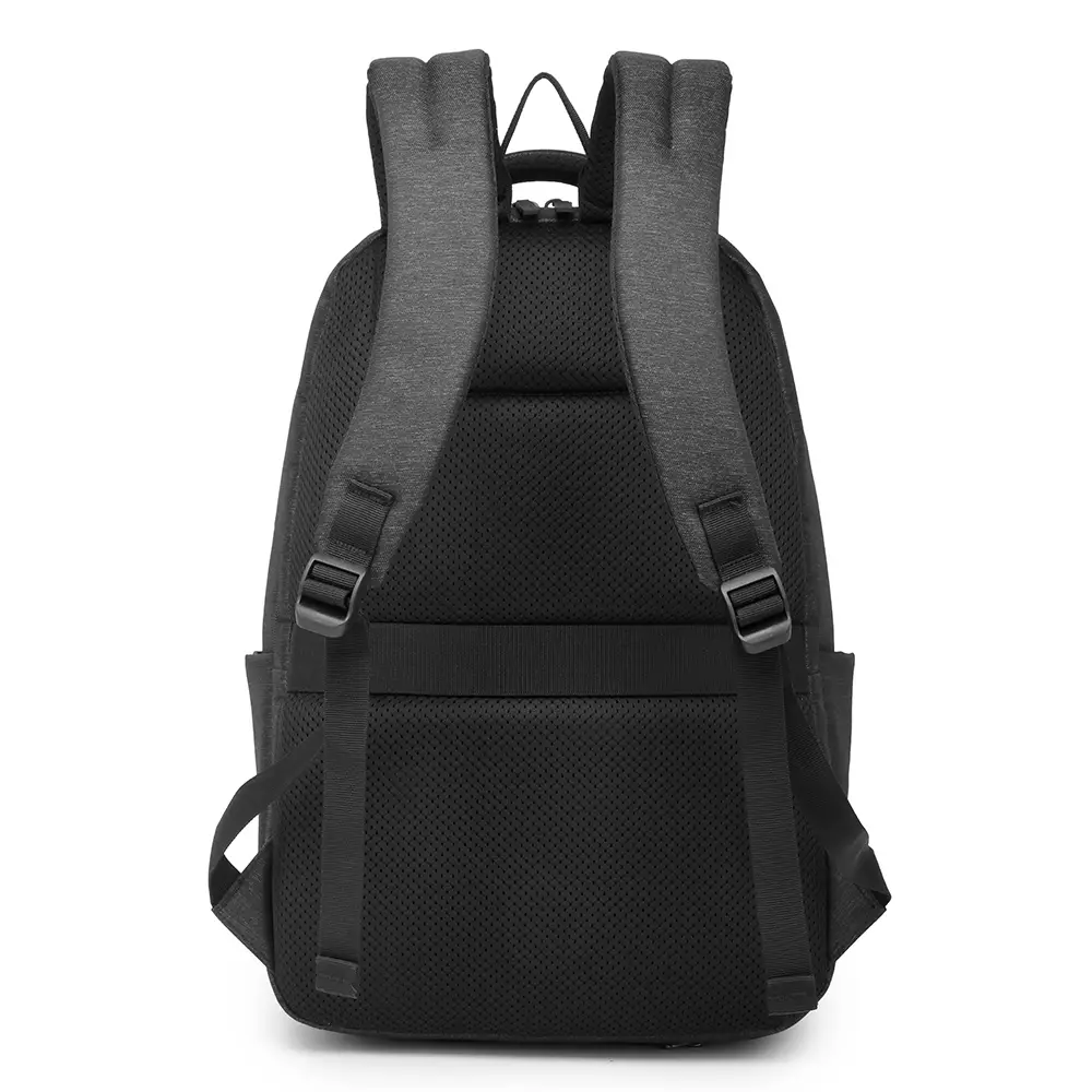 Navy Club Tas Ransel Laptop EJA - Backpack Daypack USB Port Tas Pria Wanita Free Bag Cover