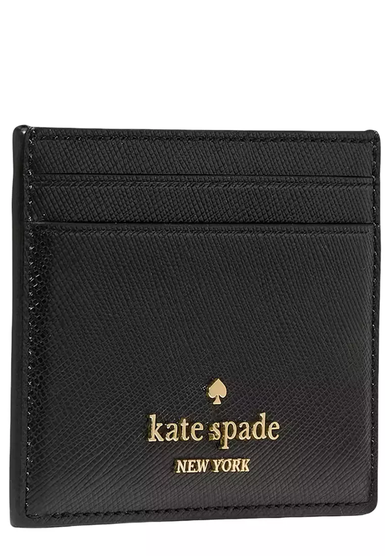 Small Slim Card Holder - Black KN760