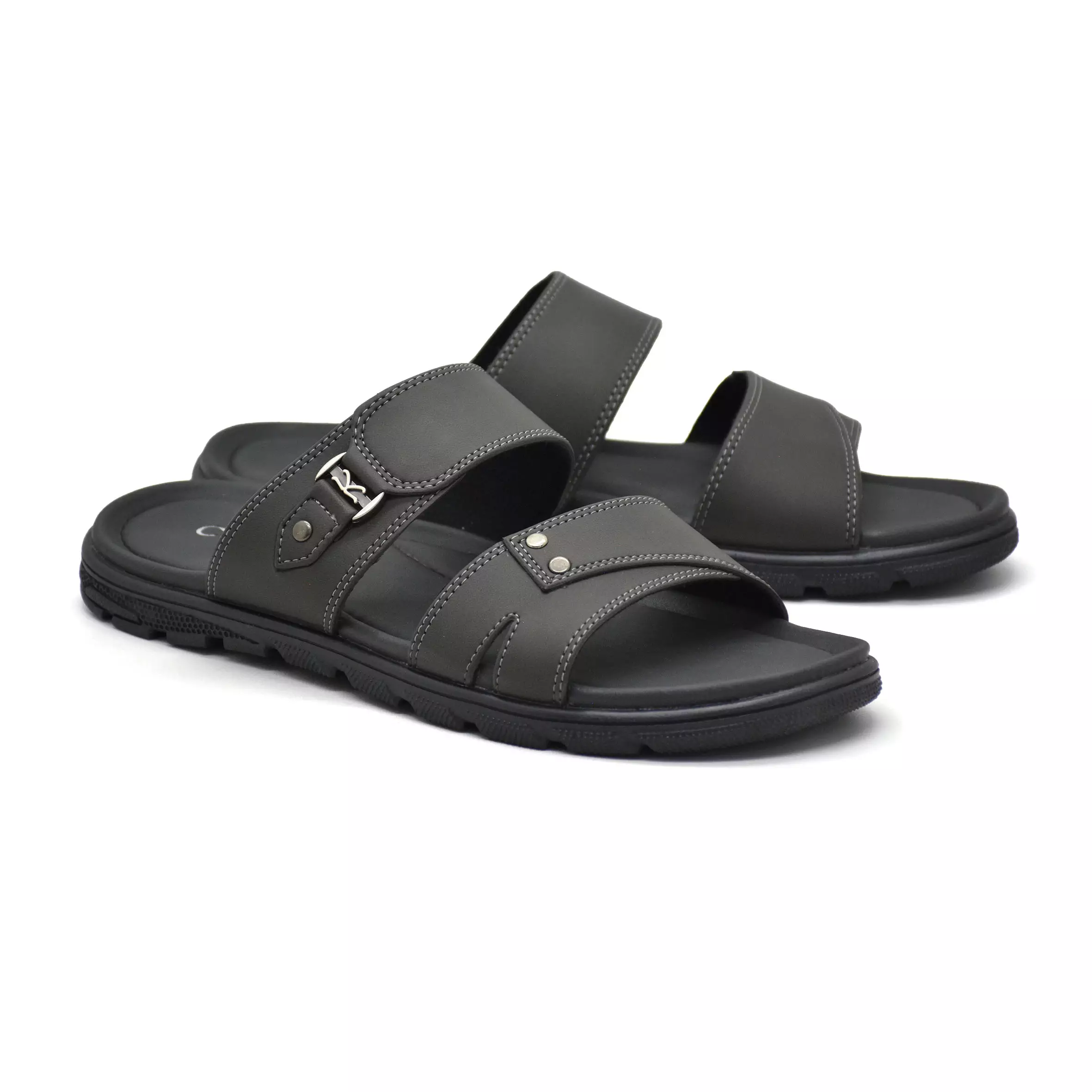 Carvil Sandal Pria Durham-02 M Black