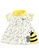 Toffyhouse black and white and yellow Toffyhouse Bee Cute cotton dress F3D09KA8C8AD34GS_1