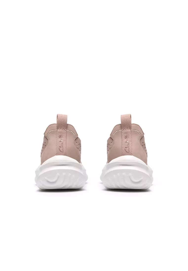 Womens Solevana Style Sneakers Light Pink - Wide Fit