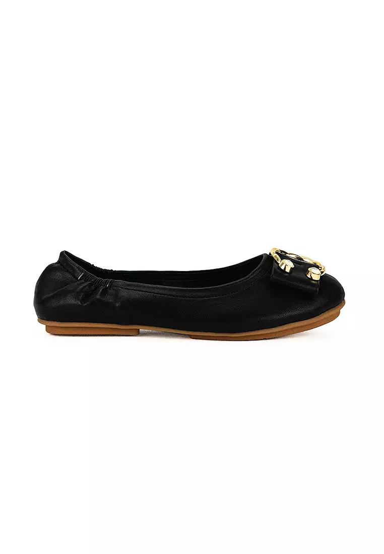 Discount on Mario D' boro Runway  shoes - SKU: Women's Ballet Flats LW 23835 Black