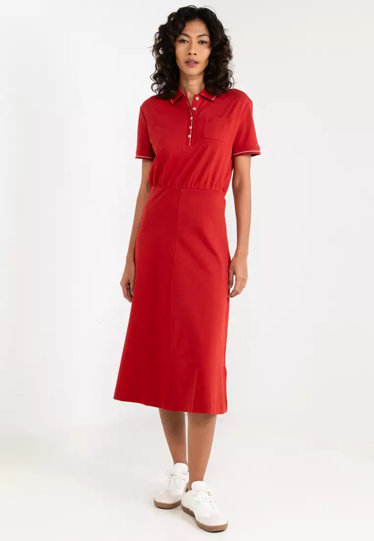 Tommy Hilfiger Short Sleeve Polo Dress 2025 | Buy Tommy