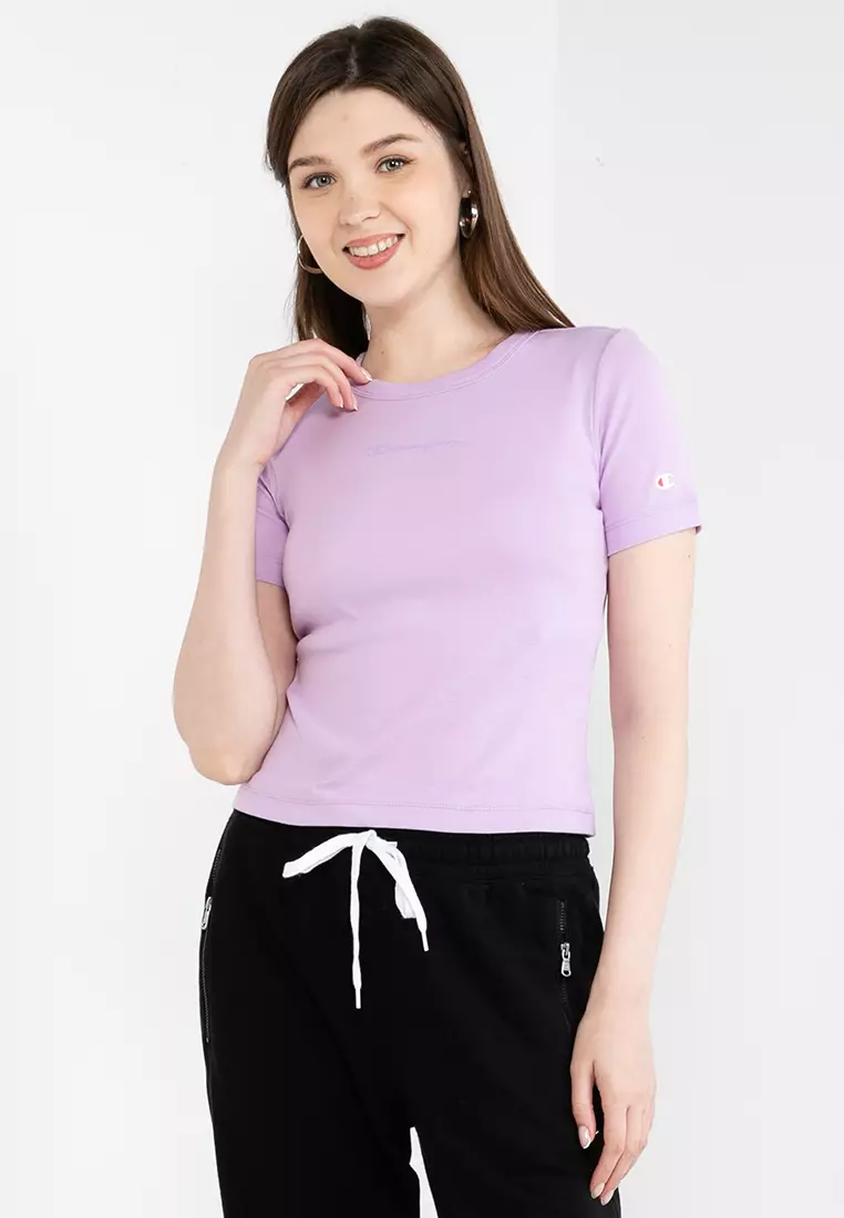 Champion logo t shirts sale women's