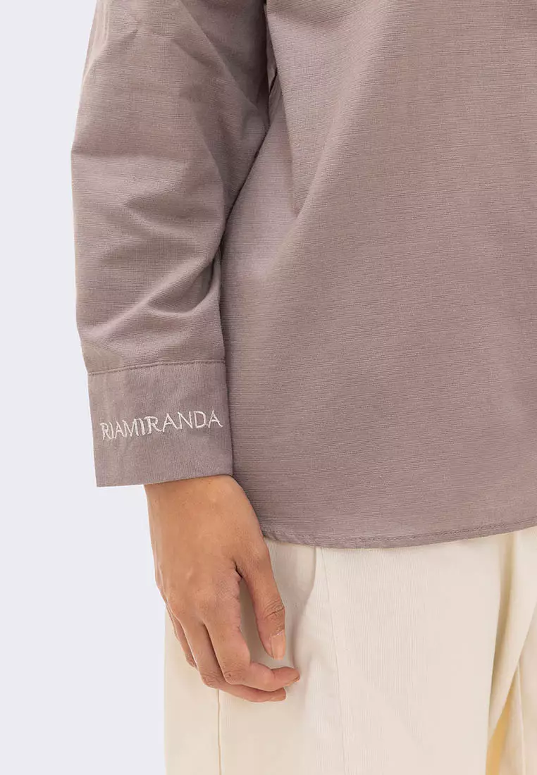 Ria Miranda Dark Grey Ariell Top