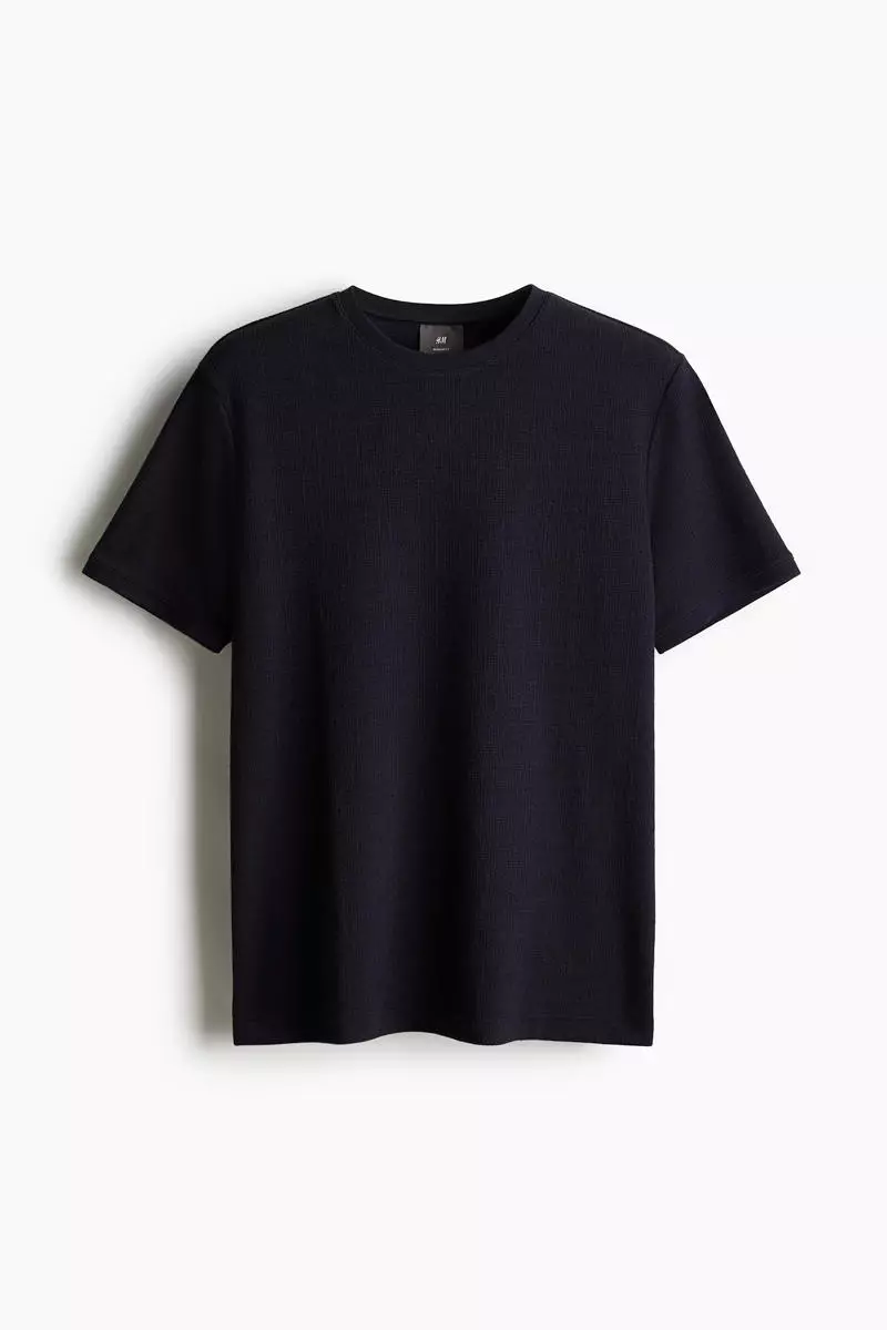 Regular Fit Textured T-shirt