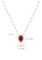 Aquae Jewels pink Necklace Empress Pearls on 18K Gold, Diamonds & Precious Stones - Emerald - Sapphire - Ruby - Onyx - Rose Gold,Ruby,White Pearl 8C4F4ACB624818GS_1