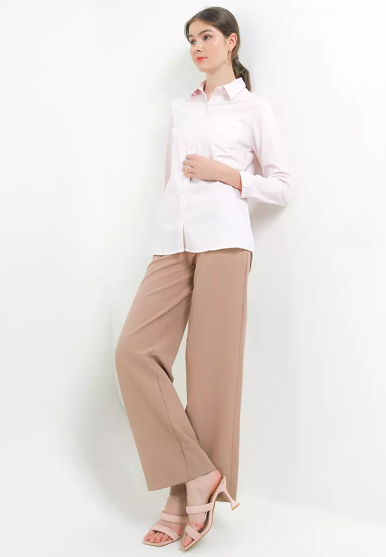 Femme Kemeja Slim Fit