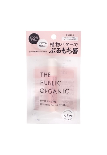 THE PUBLIC ORGANIC THE PUBLIC ORGANIC Super Positive Frankincense & Ylang-ylang Essential Oil Lip Stick 3.3g 5E952BED144477GS_1