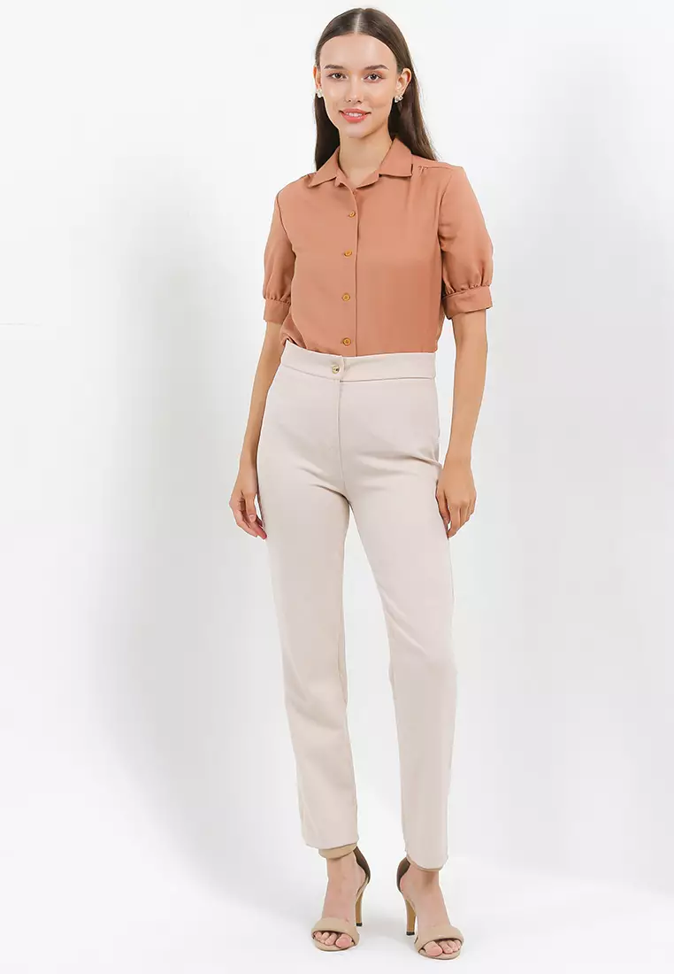 Old School Short Sleeve Blouse