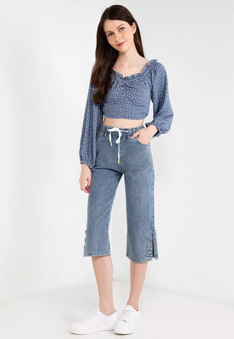 Vitoria's Crop Top Blouse