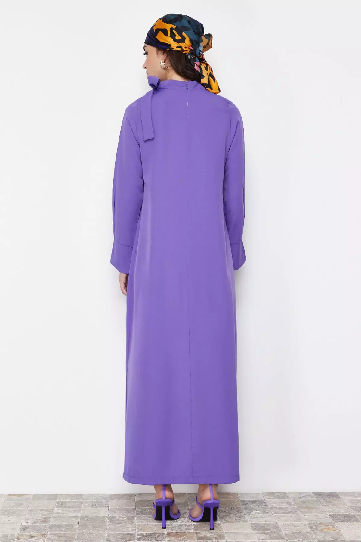 MODEST Bow Neck Dress