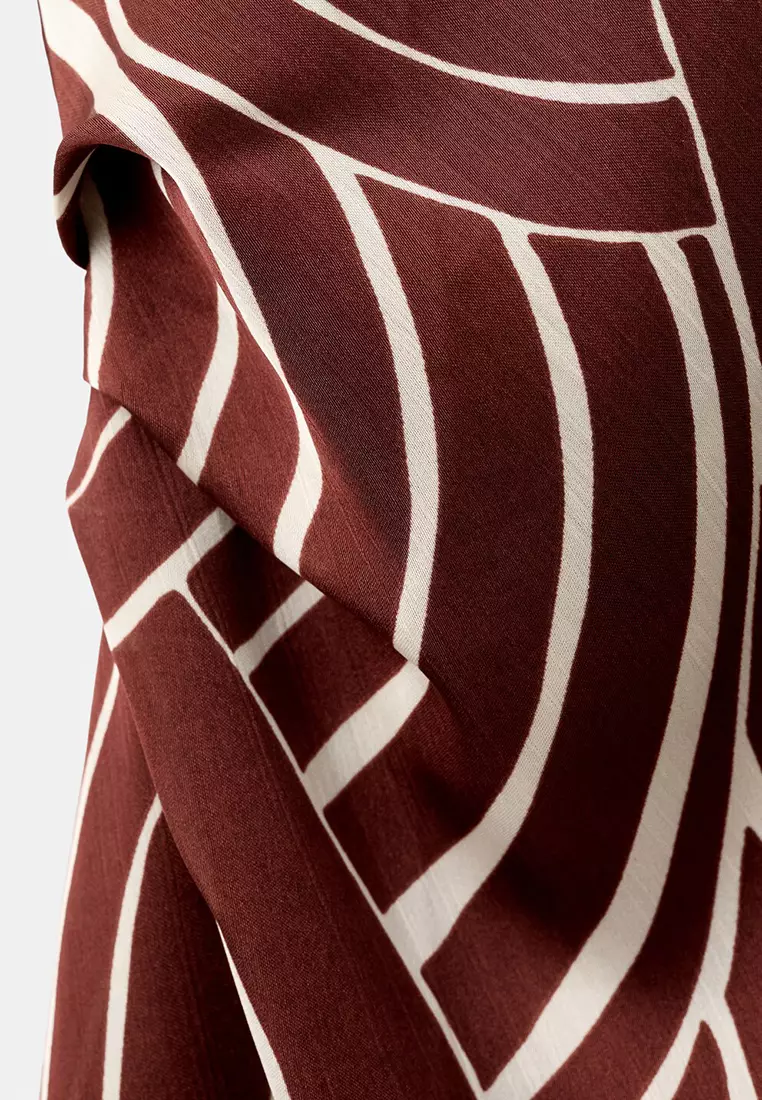 Geometric Print Dress