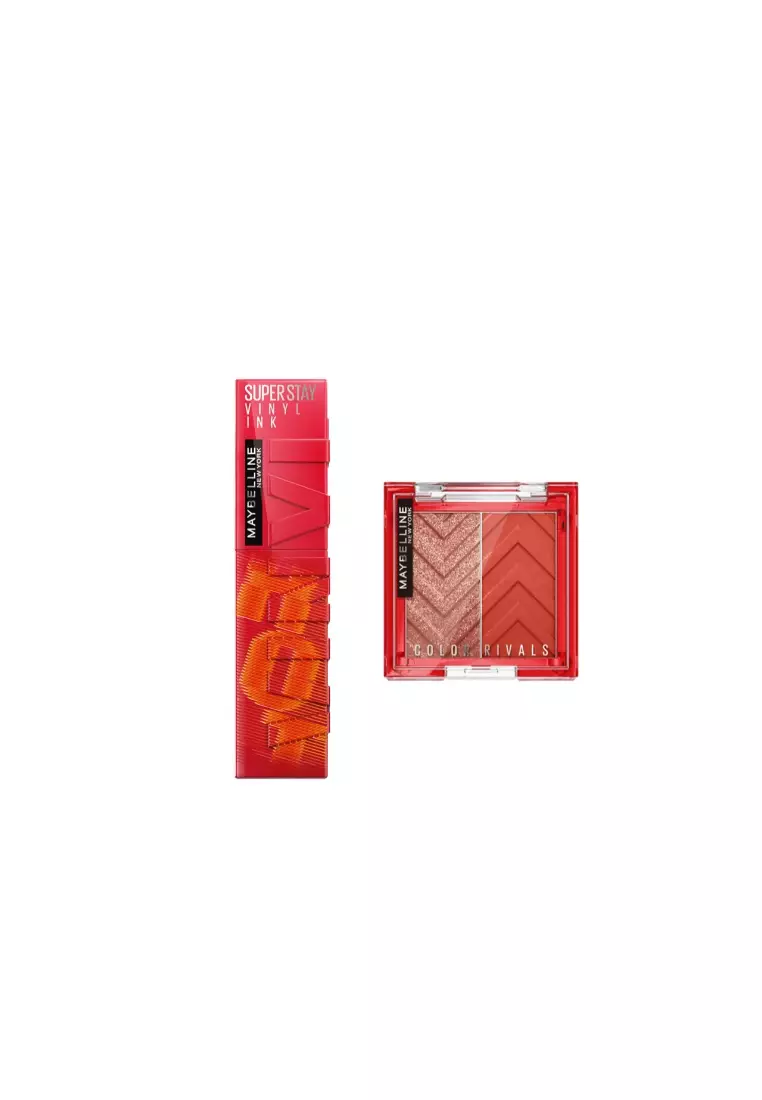 Maybelline Superstay Vinyl Ink + Shadow Limited Set