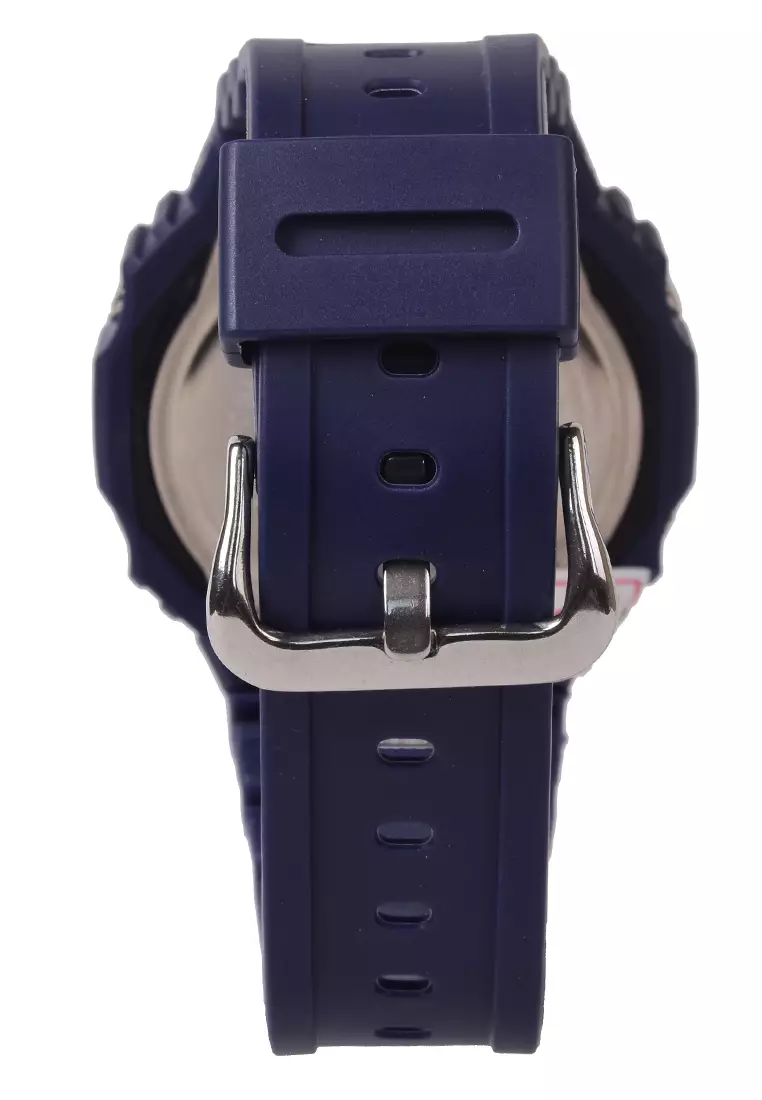 Digitec Jam Tangan Digital Pria - Blue Resin Strap - DG-5119T