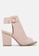 London Rag pink Peep Toe Slingback MID Heel Sandals SH1788 A6973SH9477A69GS_1