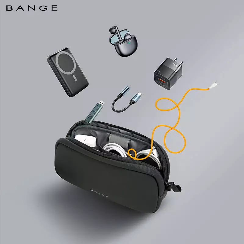 BANGE BG3066 Clutch Storage Hand Bag pria Tas Tangan Pria waterproof - BLACK