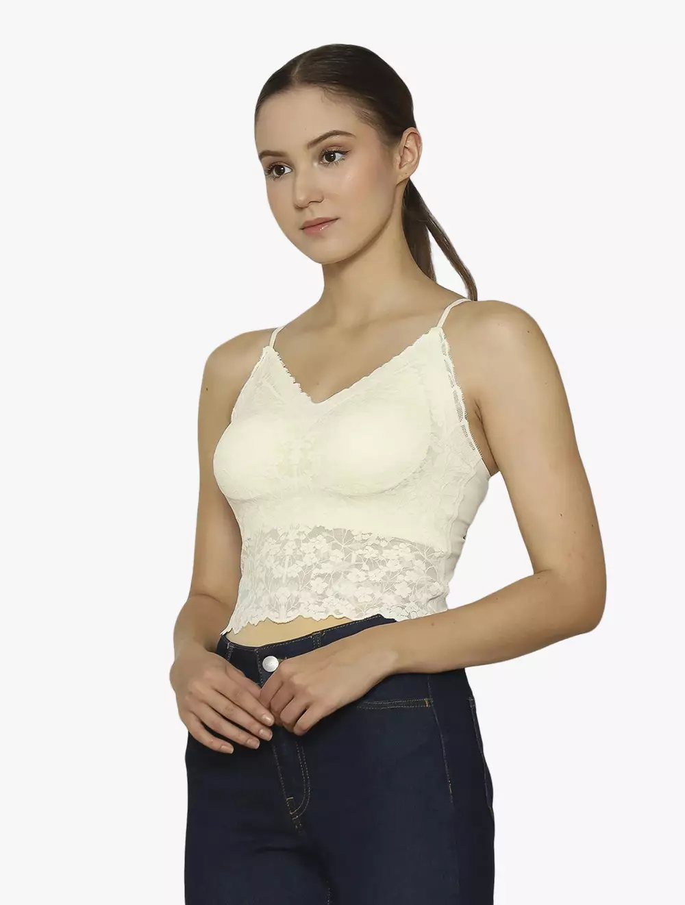 CYNTHIA CHARMY 3 PER 4 CUP CAMISOLE - Brown