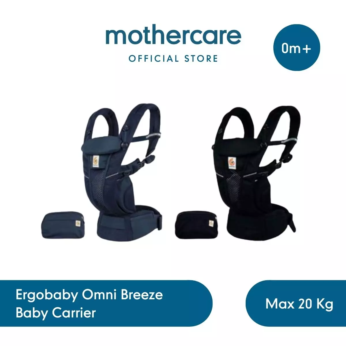 Ergobaby Omni Breeze Carrier - Midnight Blue – Bloom Connect ID