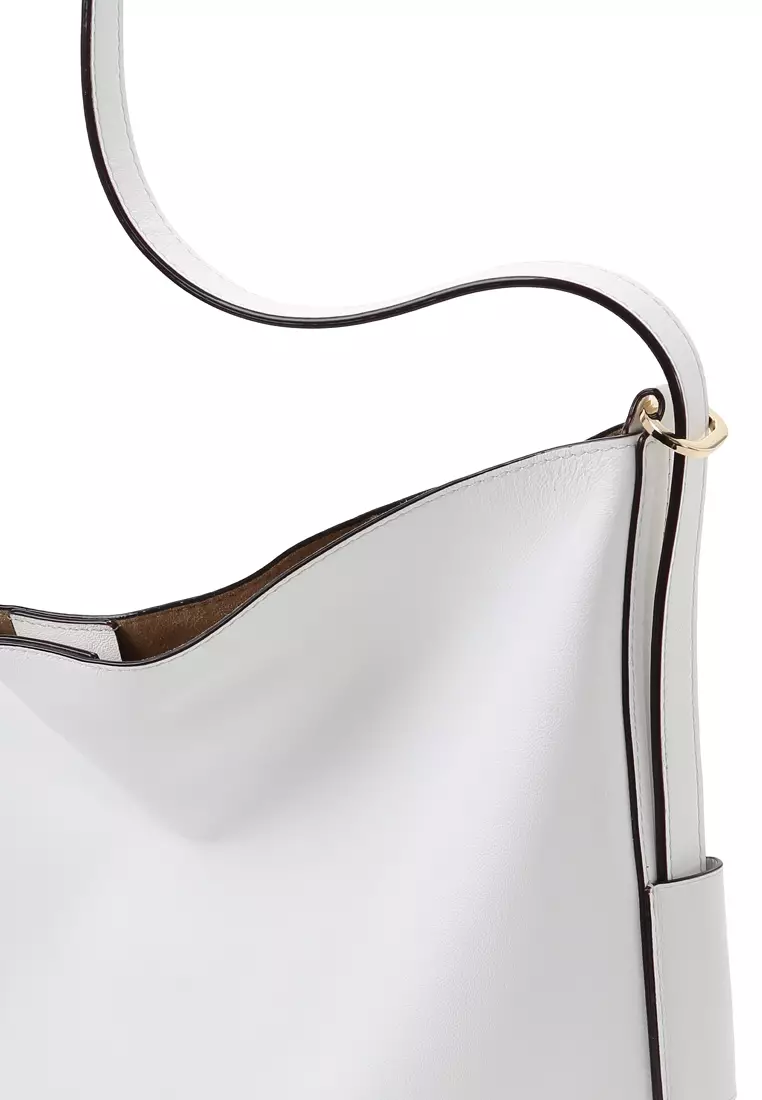 Slouchy Hobo Bag - White